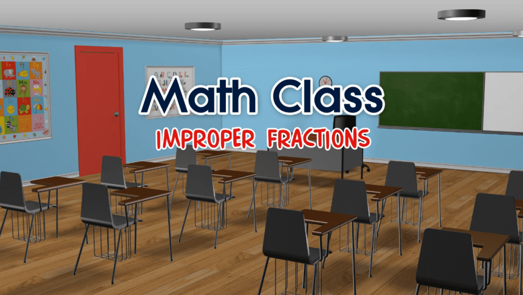 A classroom with desks and chairs in it.